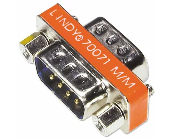 LINDY Video Adapter, SubD-SubD M-M, Gender Charger