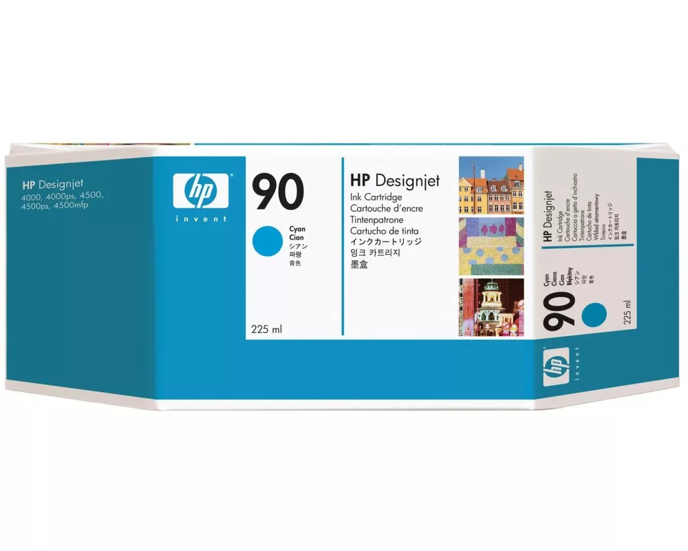 HP Tinte Nr. 90 (C5060A) Cyan