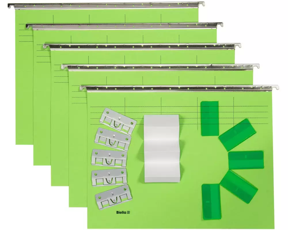 Biella Original Vetro Mobil Grün, 5 Stück