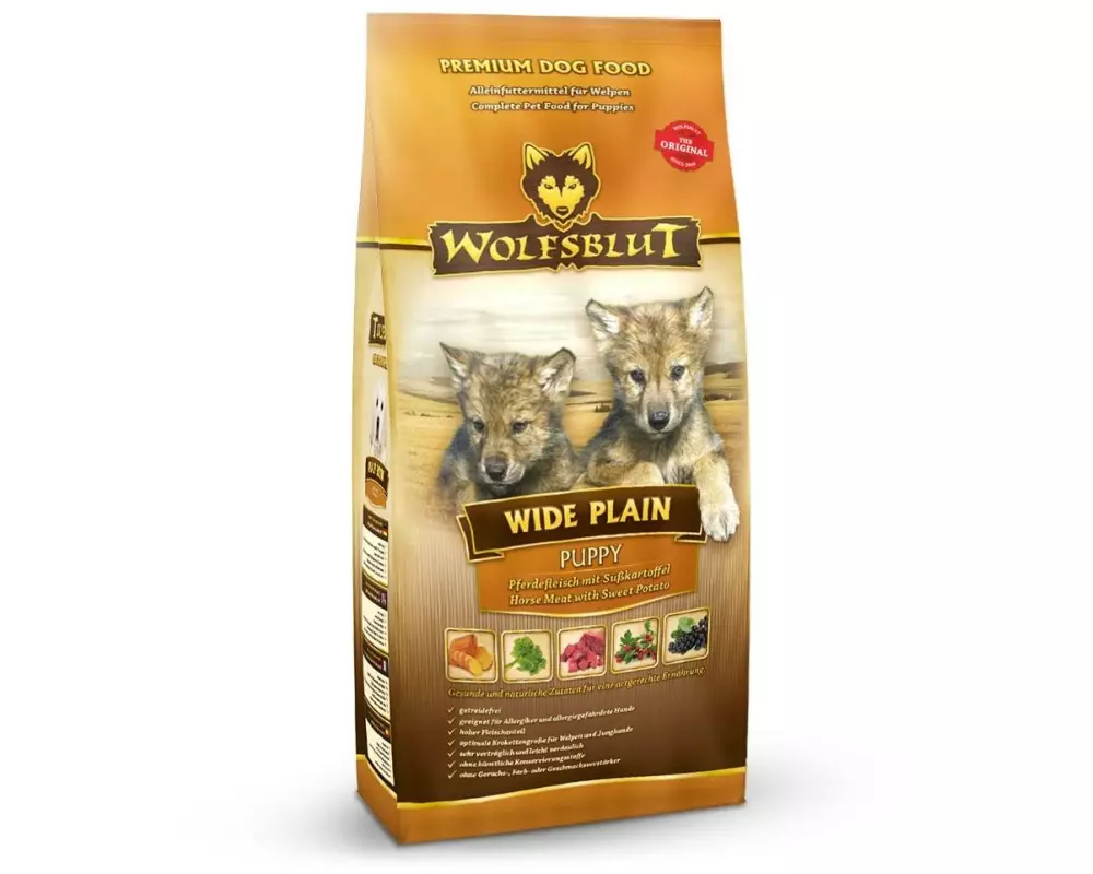 Wolfsblut Trockenfutter Dog Wide Plain Puppy, 12.5 kg