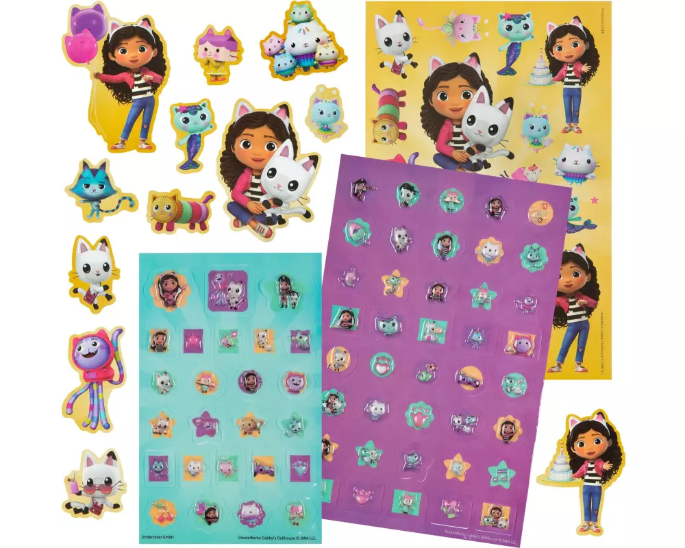 Undercover Motivsticker Gabby's Dollhouse mit 500 Stickern