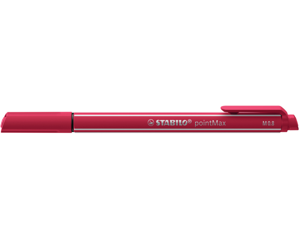 STABILO Fineliner PointMax 0.8mm 488/50 dunkelrot