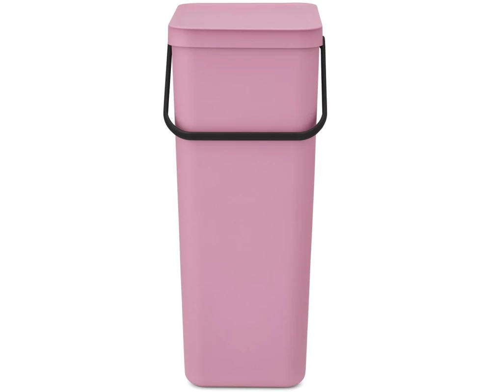 Brabantia Recyclingbehälter Sort & Go 40 l, Rosa