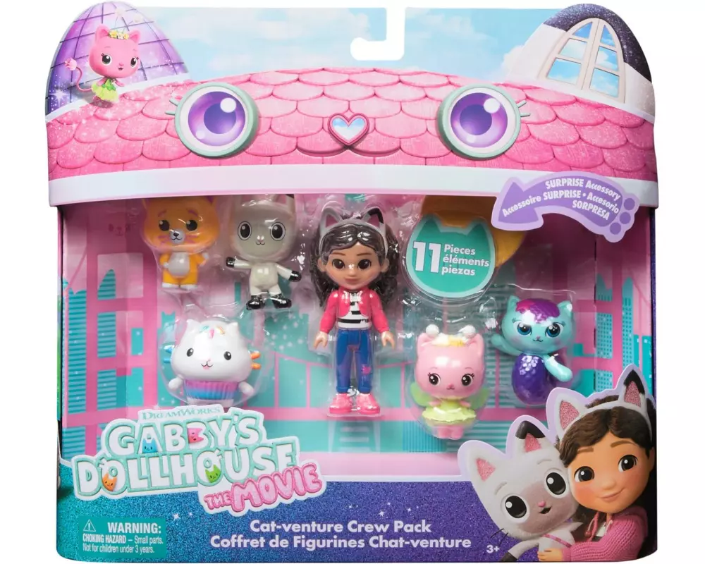 Spinmaster Gabby's Dollhouse Movie Figuren-Set 11-teilig
