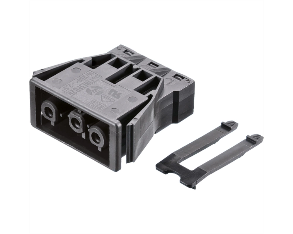 BACHMANN Einbaukupplung GST18/3 schwarz