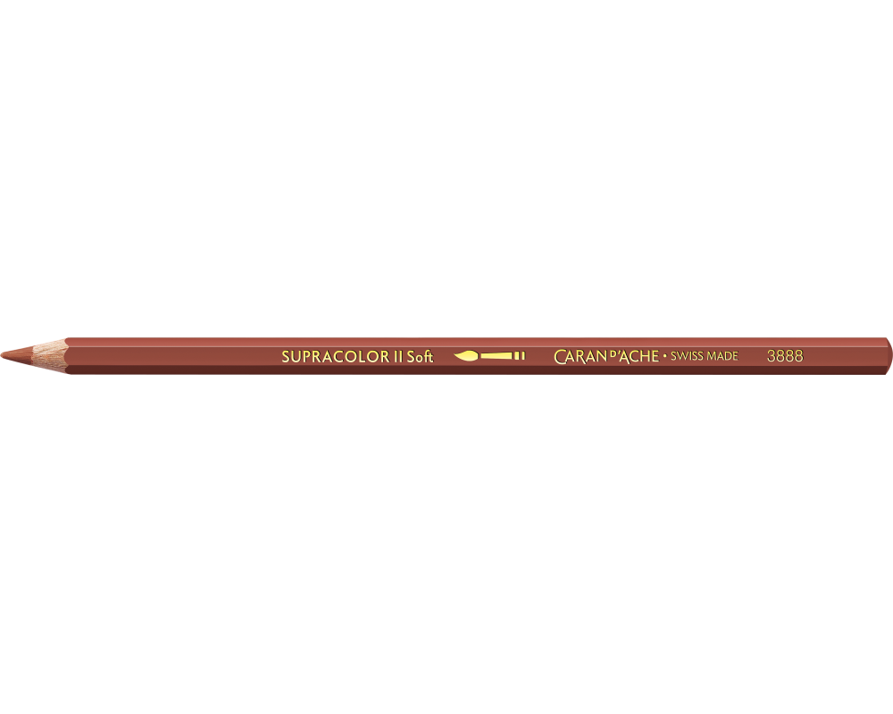 CARAN D'ACHE Farbstifte Supracolor 3,8mm 3888.067 mahagonibraun