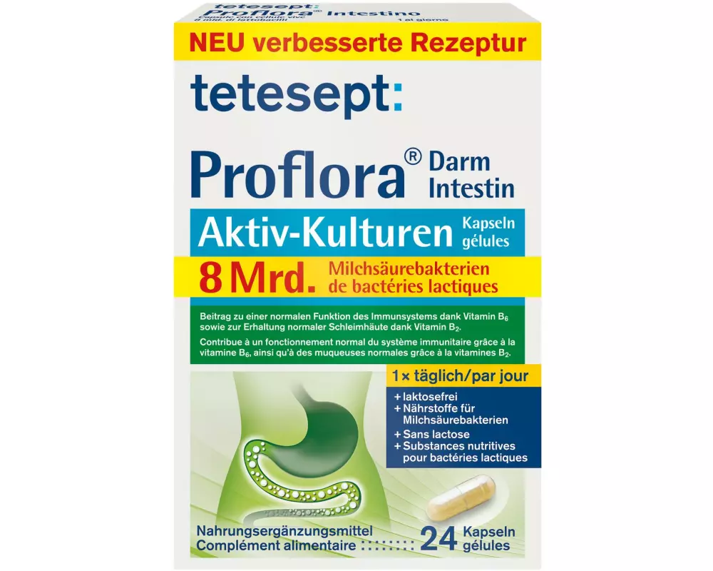 tetesept ProFlora Darm Aktiv 24 Kapseln