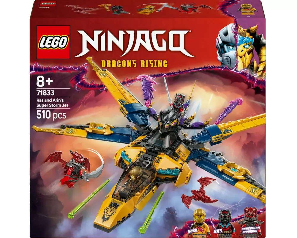 LEGO® Ninjago Ras und Arins Super-Sturmflieger 71833
