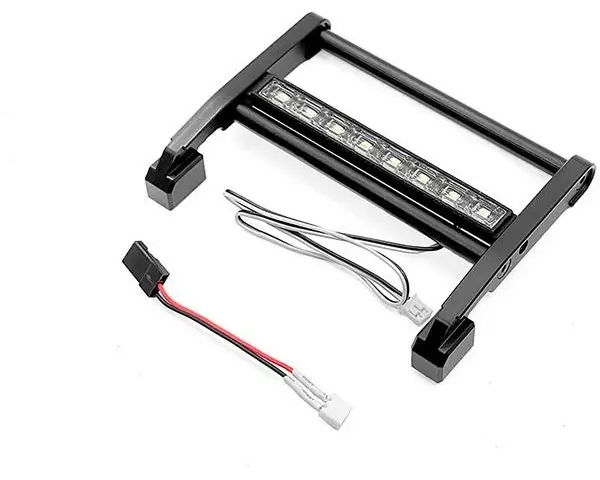 RC4WD Kühlergrillschutz+Beleuchtung Ranch TRX-4 21 Bronco, Schwarz