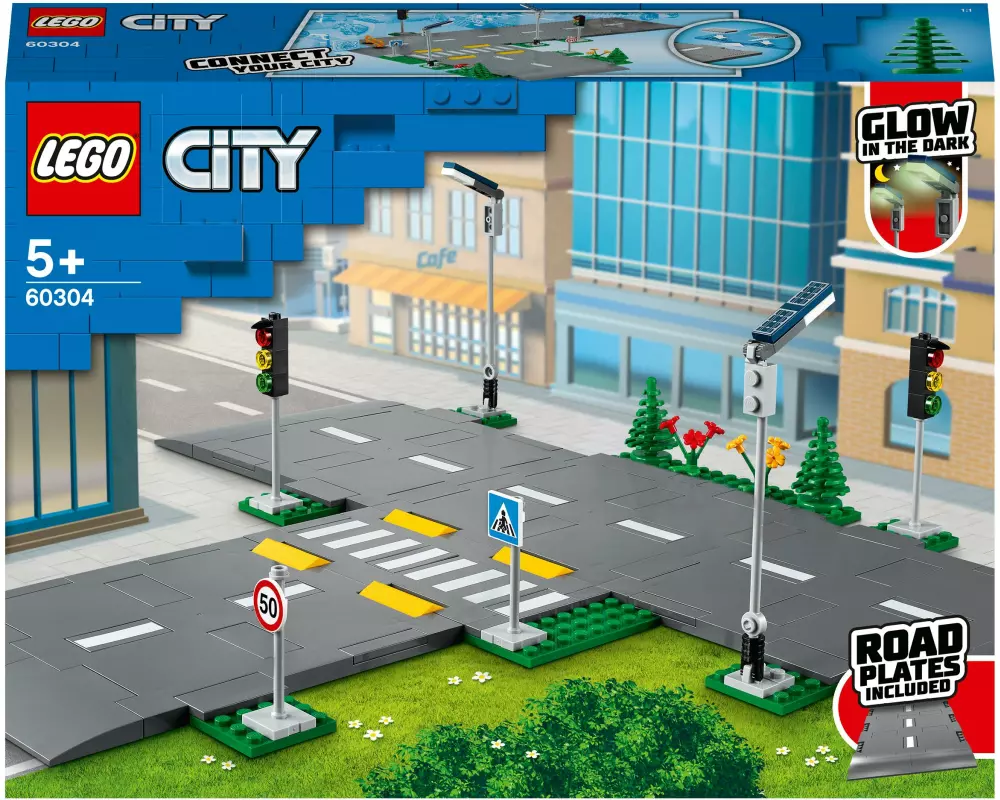LEGO City Strassenkreuzung mit Ampeln 60304