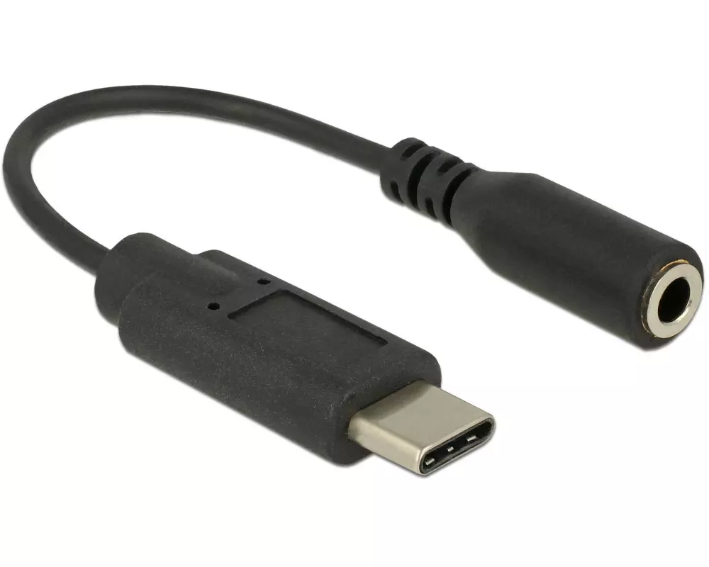 Delock USB 3.1 Adapter Audio USB-C Stecker - 3.5 mm Klinke