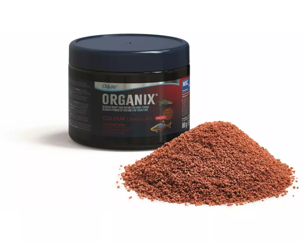 OASE Farbfutter Organix Micro Colour Granulate, 80 g