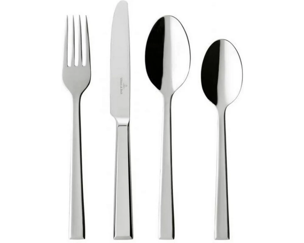 Villeroy & Boch Besteck-Set Victor Tafelbesteck Set 24-teilig, Silber