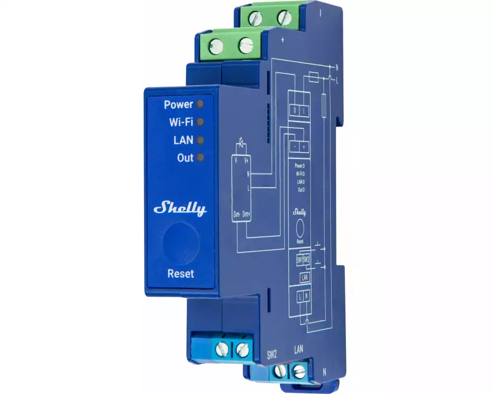 Shelly Pro Dimmer 0 1-10 V PM