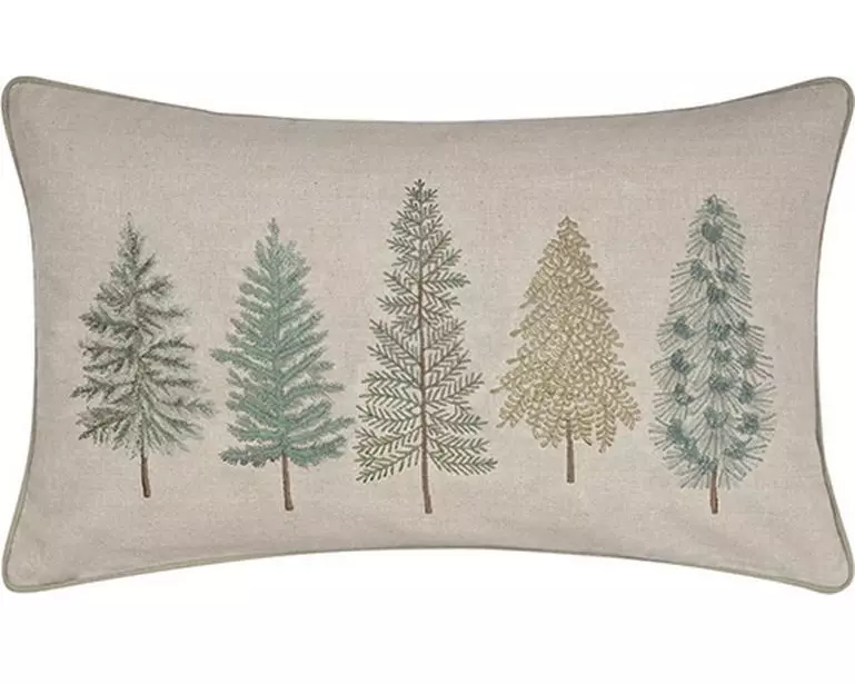 PROFLAX Kissenbezug Kissenhülle Pine 50 x 30 cm, Beige/Grün