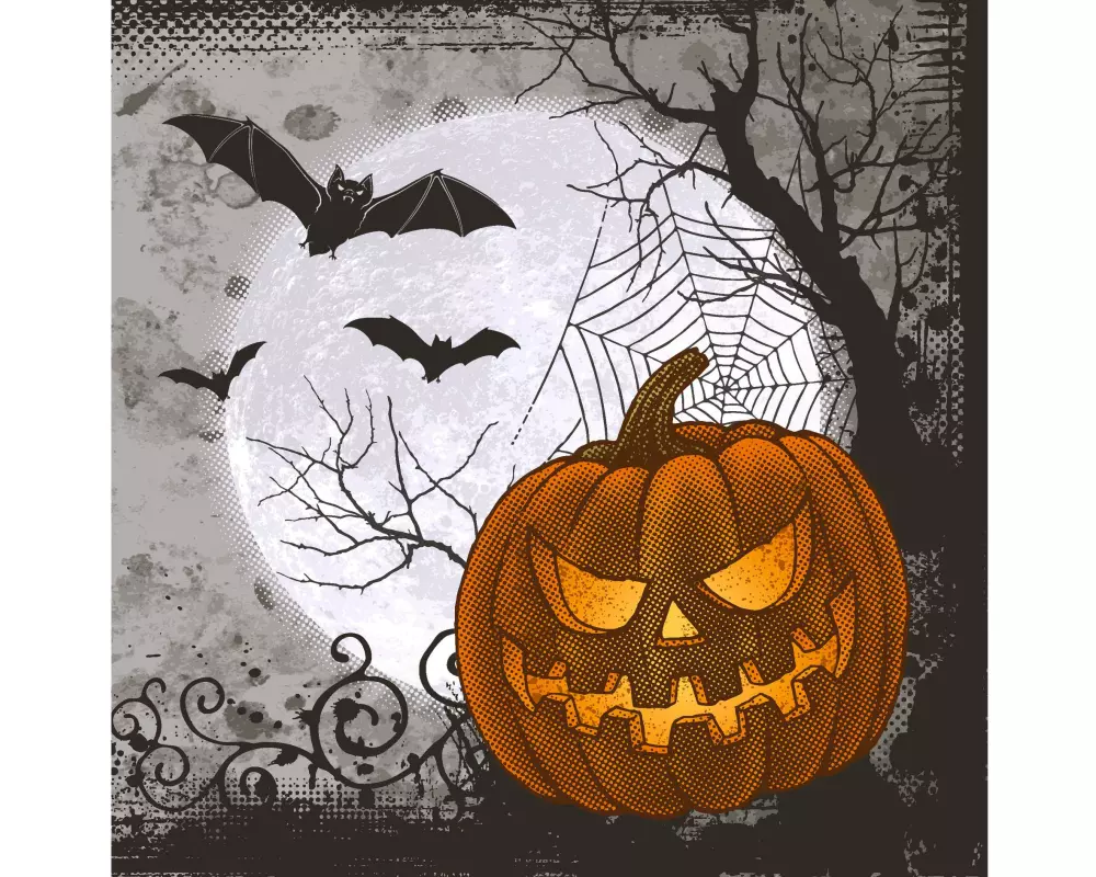 Paper + Design Papierservietten Halloween Time 33 cm x 33 cm, 20 Stück