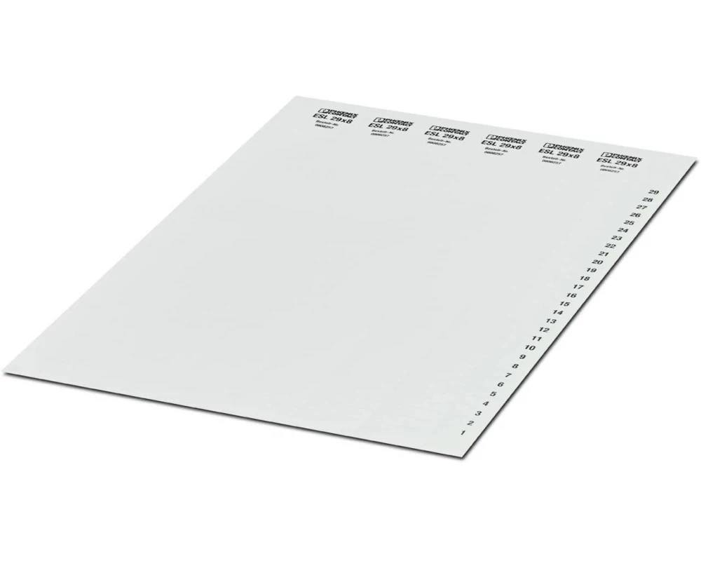 Phoenix Contact Kabelkennzeichnung ESL 29X8, 10 Stück