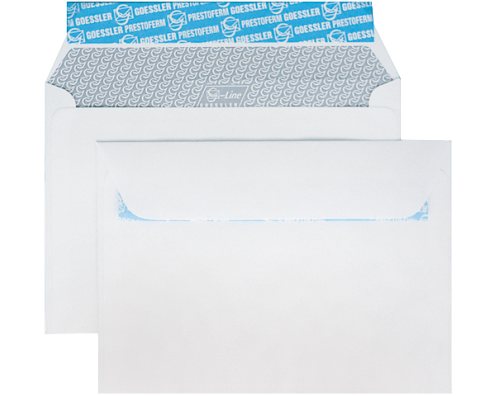 GOESSLER Couvert SV Fenster B6 2110 G-Line FSC , 100g 500 Stück