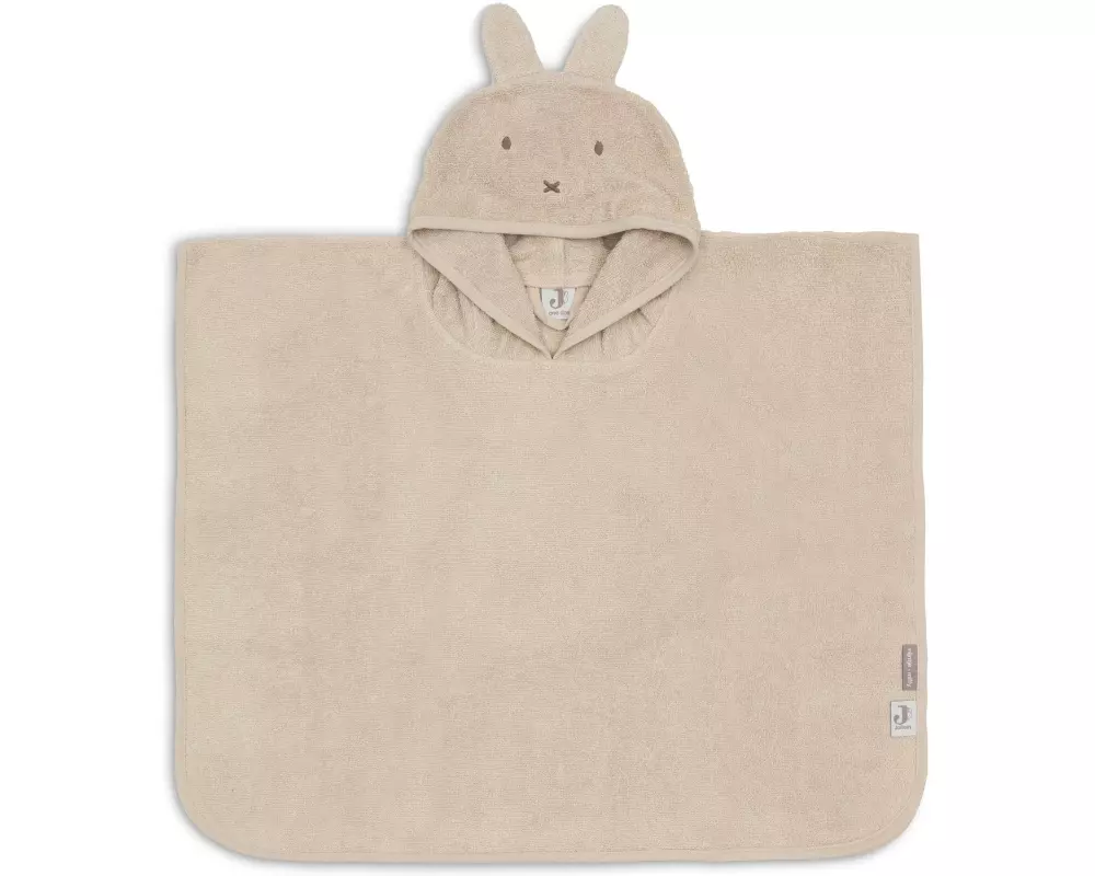 Jollein Badeponcho Frottee Miffy – Warm Sand