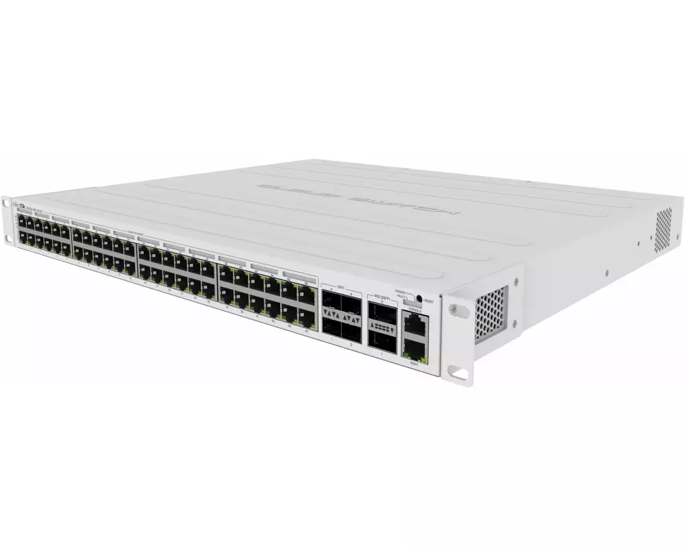 MikroTik PoE+ Switch CRS354-48P-4S+2Q+RM 54 Port