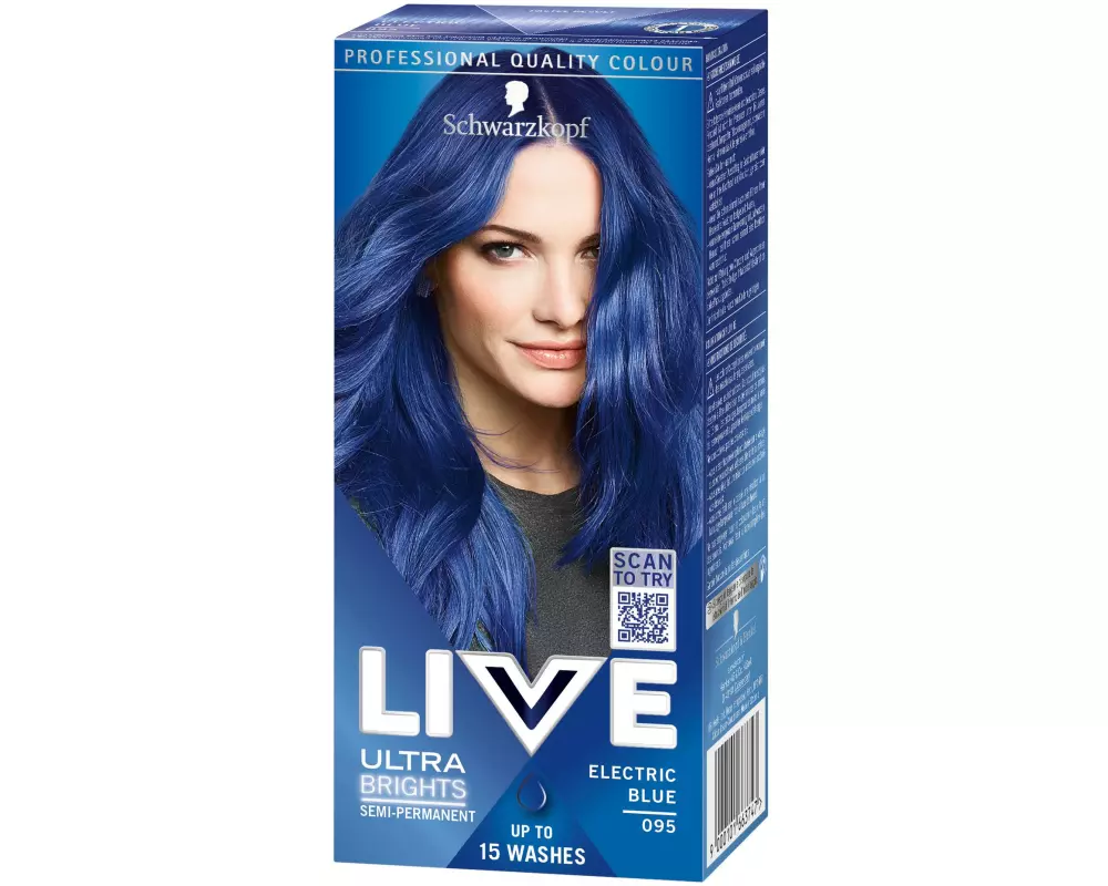 Schwarzkopf LIVE Haarcoloration Ultra Brights 095 Electric Blue