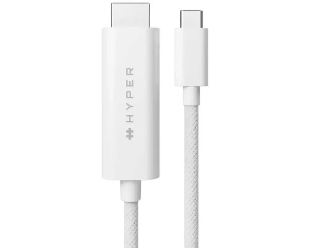 HYPER Kabel USB-C to HDMI Kabel 4K HDMI - USB Type-C, 2.5 m