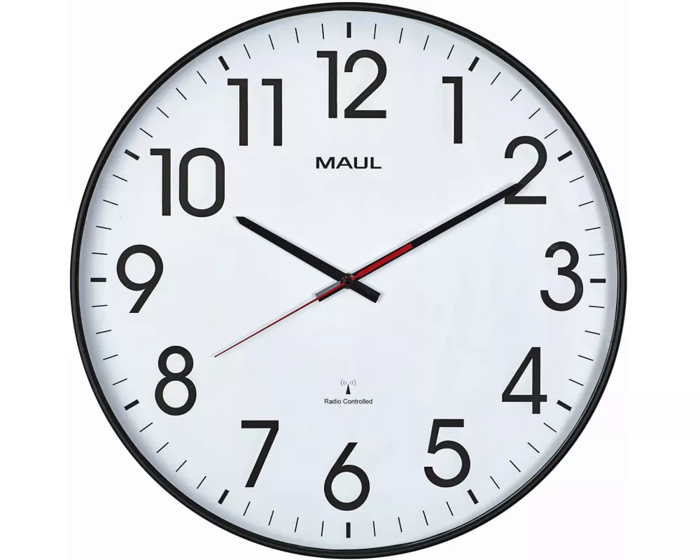 Maul Wanduhr Climb Ø 47 cm Schwarz