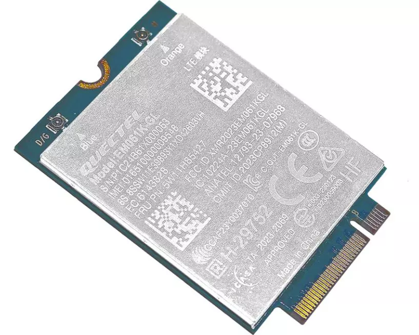 Lenovo ThinkPad Quectel EM061K-GL LTE-A CAT6 M.2 WWAN