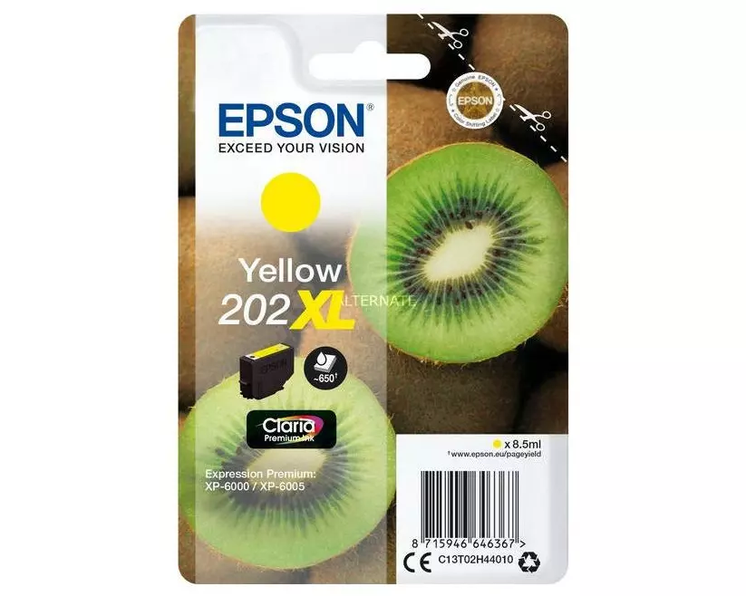 Epson Tinte 202 XL / C13T02H44010 Yellow