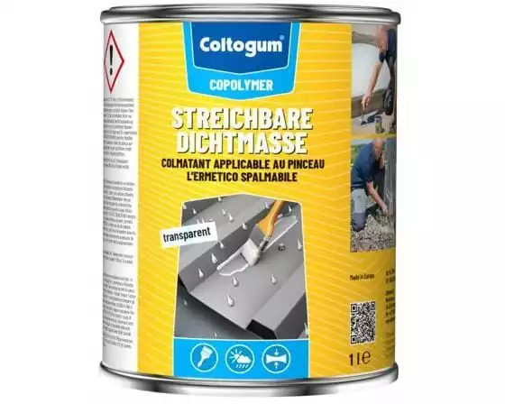 Coltogum Streichbare-Dichtmasse transparent 1 l