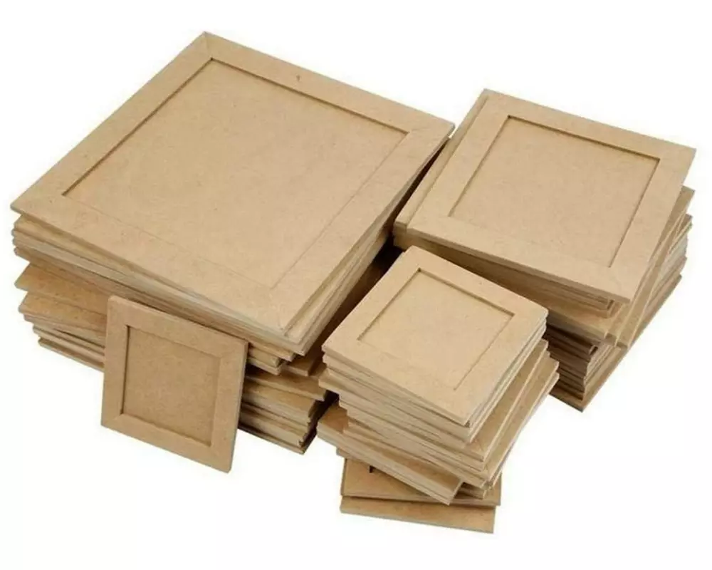 Creativ Company Holzartikel Collagerahmen 200 Stück