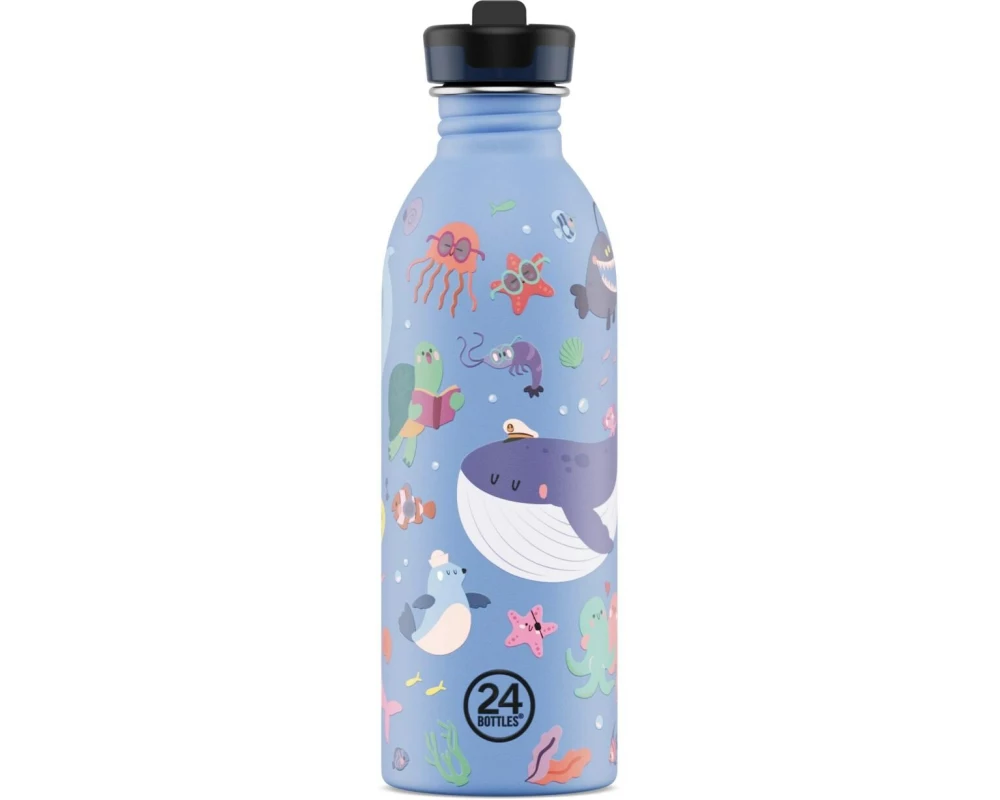24Bottles Trinkflasche Urban 050, 500 ml, Ocean Friends