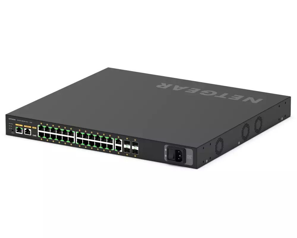 Netgear PoE+ Switch AV Line M4250-26G4XF-PoE+ 28 Port