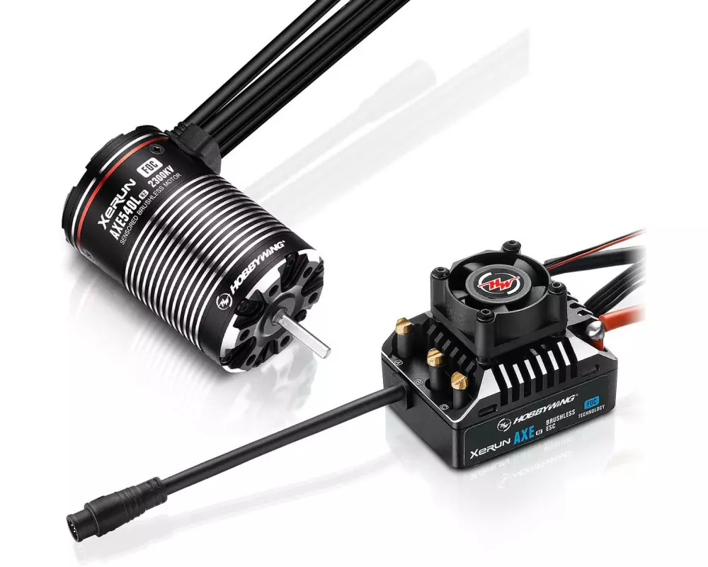 Hobbywing Brushless-Antriebsset Xerun Axe540L R2 2300kV FOC Combo 2-3S