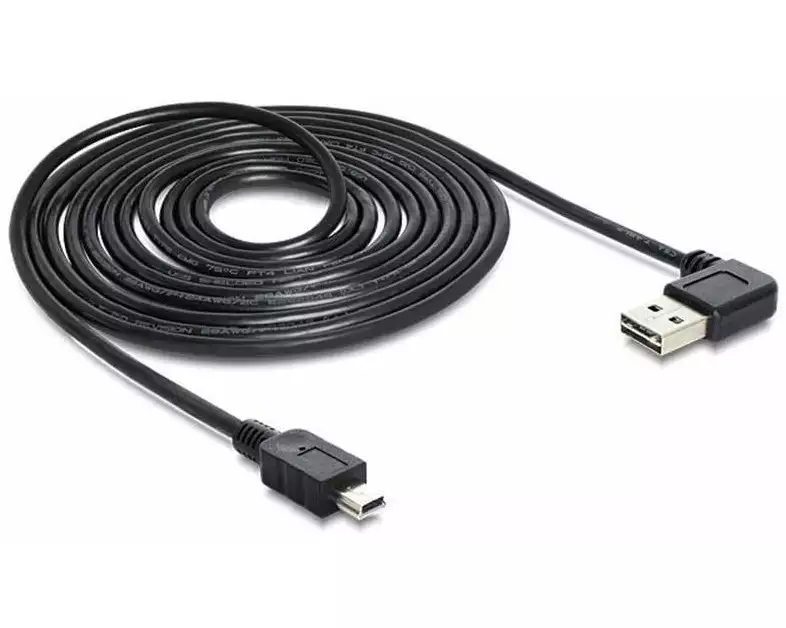 Delock USB 2.0-Kabel EASY-USB USB-A - Mini-USB B 2 m