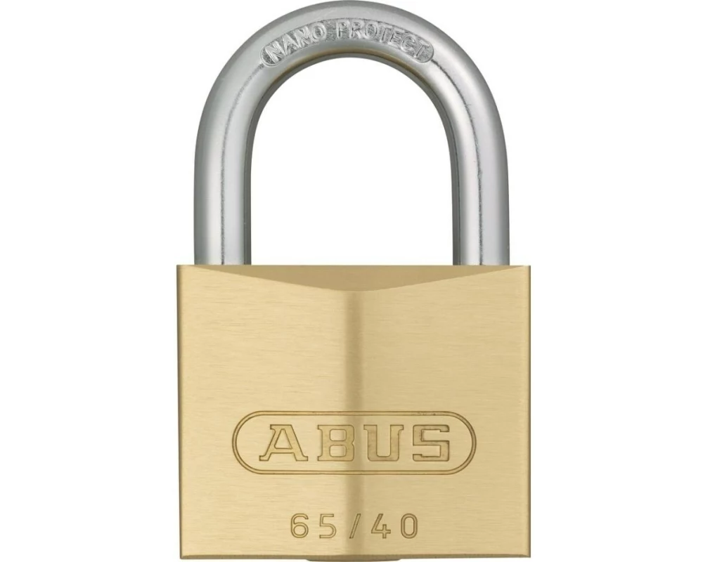 Abus 65 Silber Messing/Stahl
