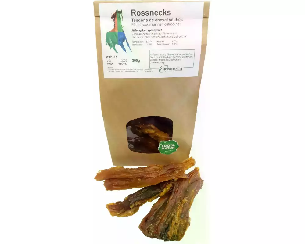 essendia Kausnack Pferdenecks, 300 g