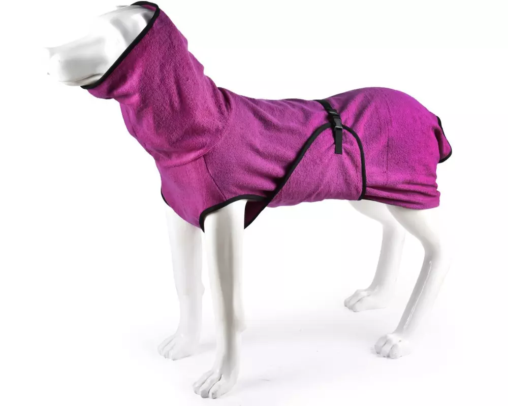 Deek Bademantel 2XS, 35 cm, Berry