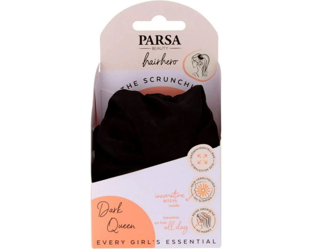 Parsa Beauty Hair Hero Scrunchie, Dark Queen 1 Stück