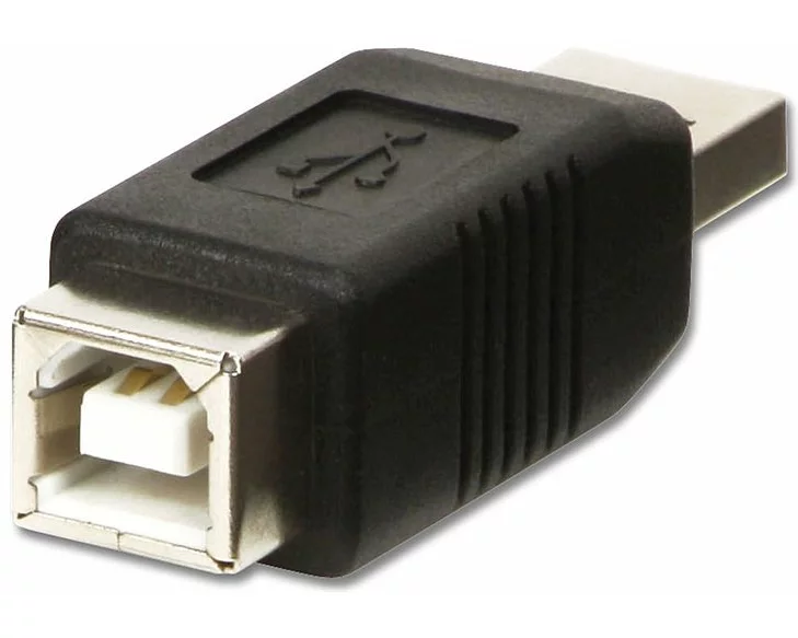 LINDY USB Adapter Type A-M/B-F A male to B female