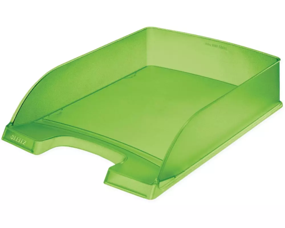 Leitz Ablagekorb Plus Standard Frost Transparent/Grün