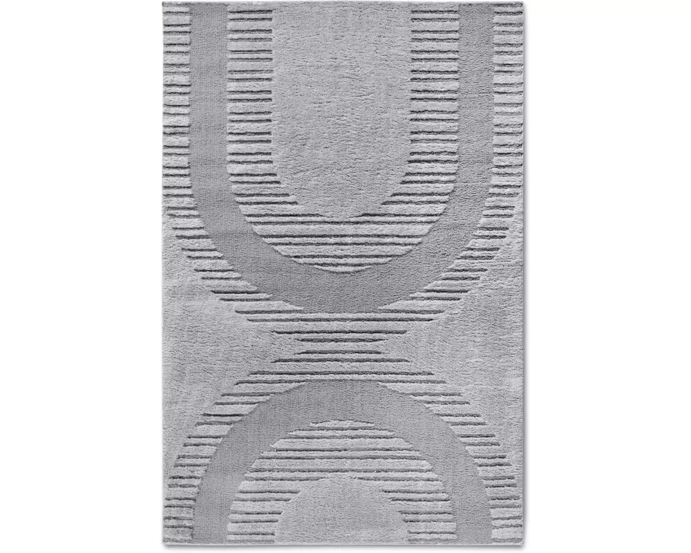 Elle Decoration Teppich Bartoux 160 cm x 235 cm, Light Grey