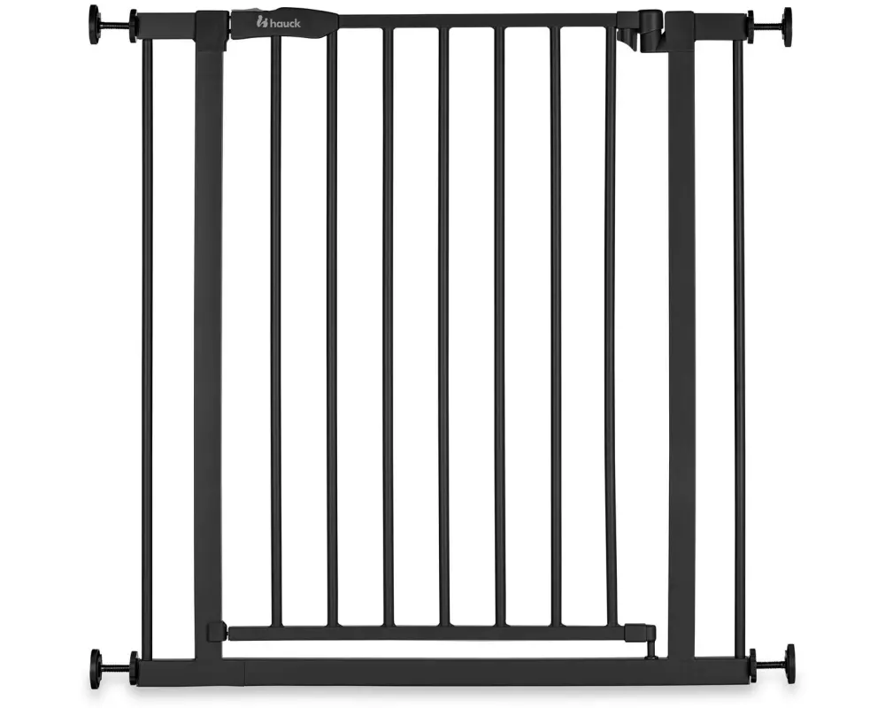 Hauck Türschutzgitter Open N Stop 2 Schwarz 75 cm - 80 cm
