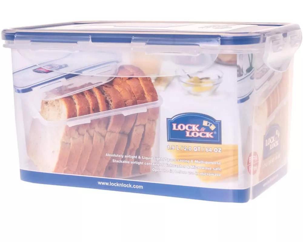 Lock & Lock Vorratsbehälter 1.9 l, Transparent