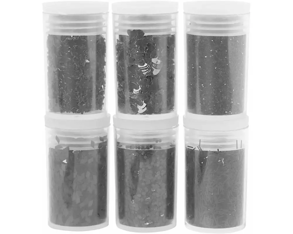 Creativ Company Glitzerset Pailetten Schwarz