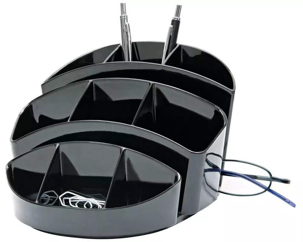 WEDO Stiftehalter Rotondo Schwarz