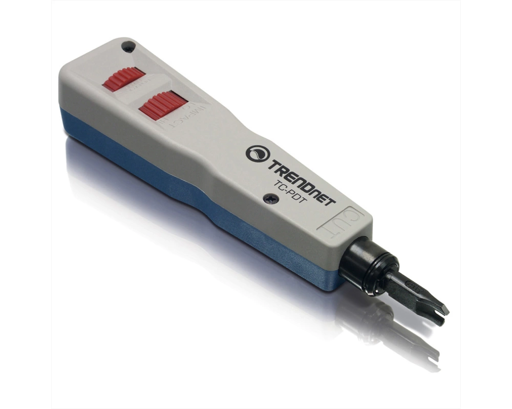 TRENDnet TC-PDT Auflegewerkzeug Punch Down Tool mit 110 and Krone Blade