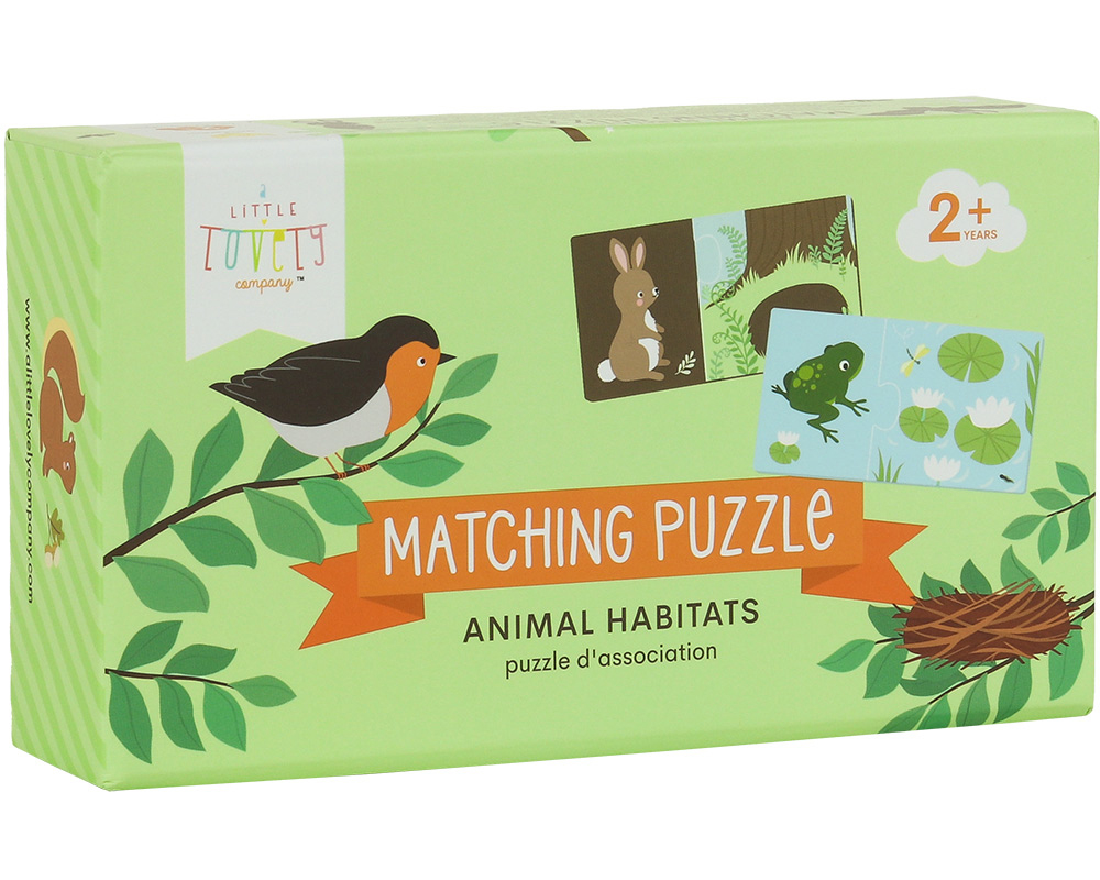 ALLC Puzzle PGMPAH10 Animal habitats 20-teilig