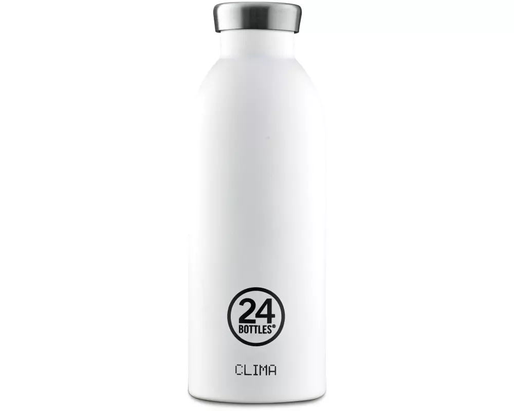 24Bottles Thermosflasche Clima 500 ml, Ice White