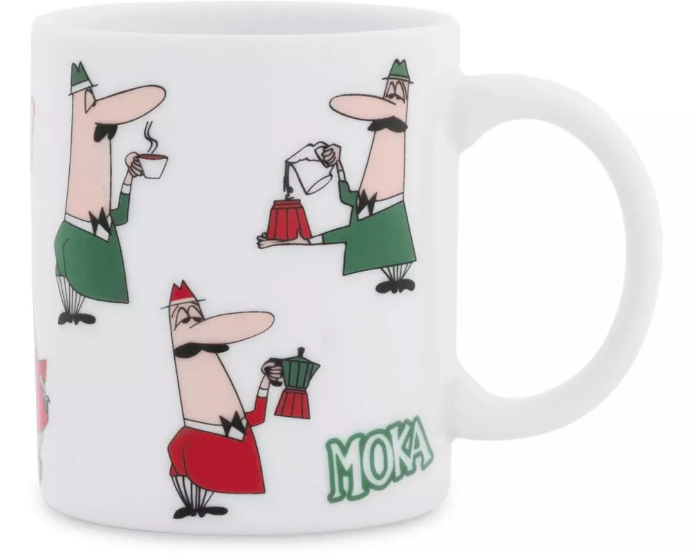 Bialetti Kaffeetasse Omino 330 ml, 1 Stück, Mehrfarbig